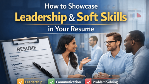 How Professionals Can Highlight Leadership & Soft Skills