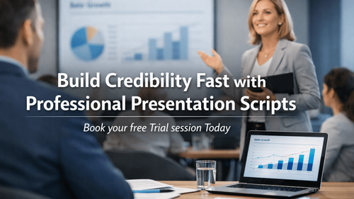 Build Credibility Fast with Professional Presentation Scripts