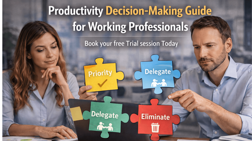 Productivity Decision-Making Guide for Working Professionals