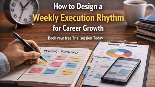 How to Design a Weekly Execution Rhythm for Career Growth