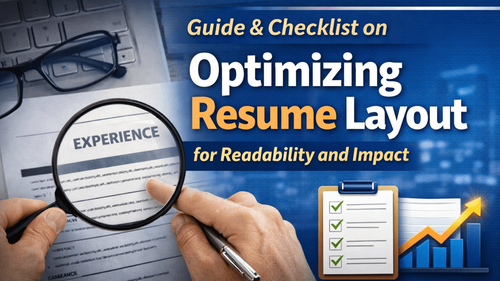 Step-by-Step Guide to Resume Layout for Working Professionals
