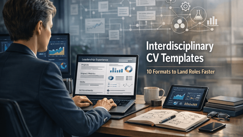 CV Guide for Interdisciplinary Project Leaders in Academia