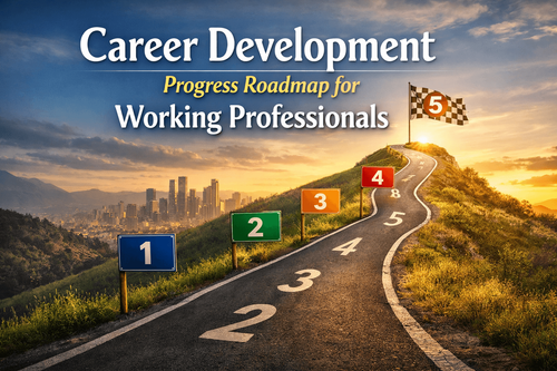 Career Development Progress Roadmap for Working Professionals