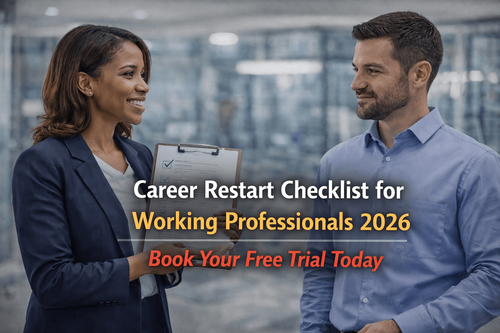 Career Restart Checklist for Working Professionals 2026