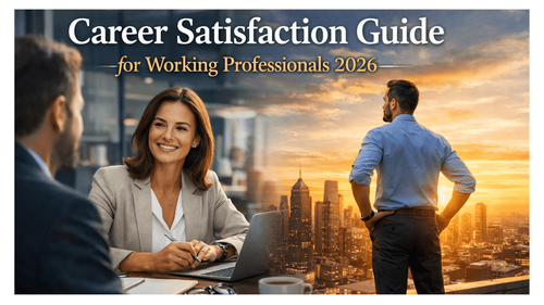 Career Satisfaction Guide for Working Professionals 2026