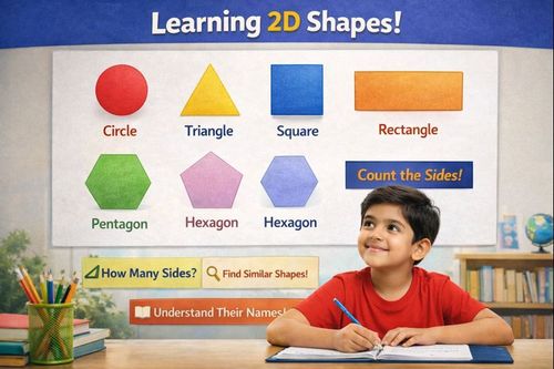 Learn Properties of 2D Shapes Step by Step | PlanetSpark