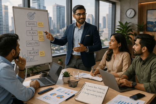How to Set Management Goals to Improve Workplace Performance
