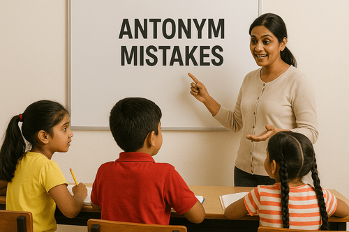 Antonym Mistakes: Meaning, Identification, Top Examples