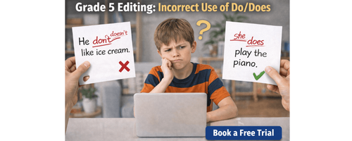 Class 5 Do vs Does Worksheet with Practice PDF