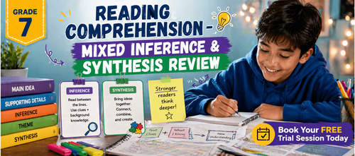 Class 7 Inference & Synthesis Exercises - Worksheet for Kids