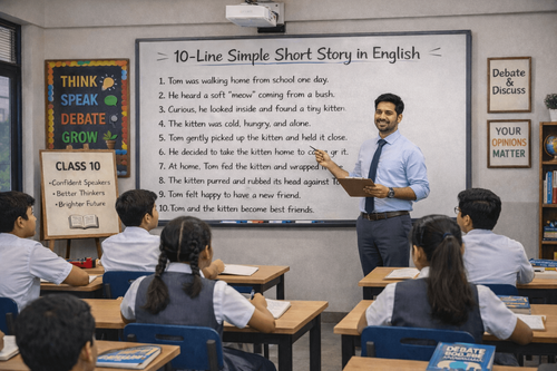 10 Line Simple Short Story in English | PlanetSpark