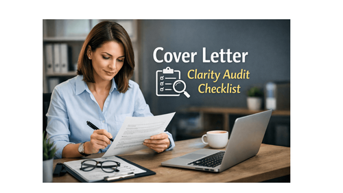 Cover Letter Clarity Audit Checklist
