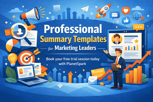 Craft a Marketing Leader Summary That Drives Career Growth