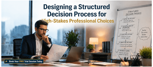 Designing a Structured Decision Process for High-Stakes Professional Choices