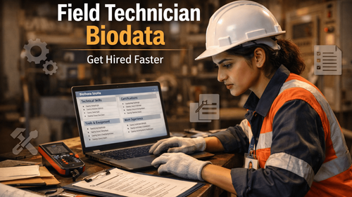 Field Tech Adt Worker Field Technician Biodata Guide for Career Growth 2026