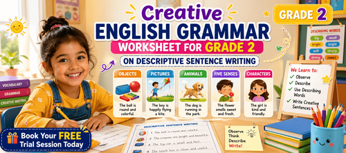 Fun Descriptive Sentences Activities for Class 2 Students