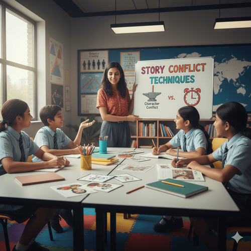 Story Conflict Techniques for Stronger Student Writing
