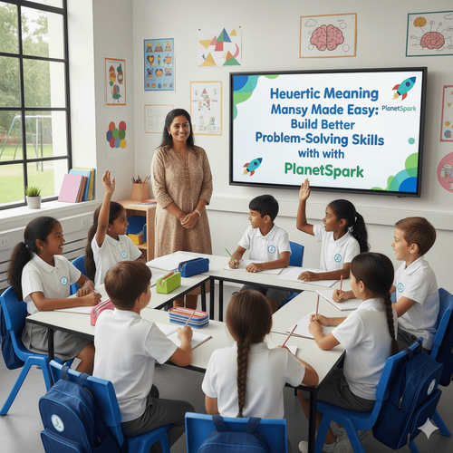 Heuristic Meaning and Problem Solving Skills at PlanetSpark