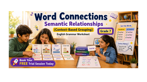 Grade 7 Context Word Groups Worksheet: Practice Exercises [Free PDF]