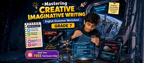 Grade 7 Creative Writing: Imaginative Practice Worksheet