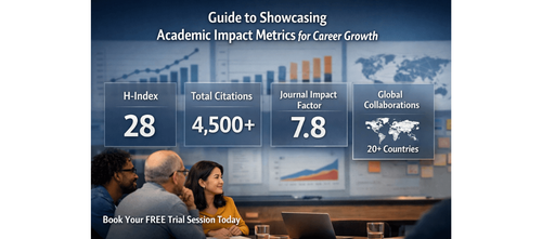 Guide to Showcasing Academic Impact Metrics for Career Growth