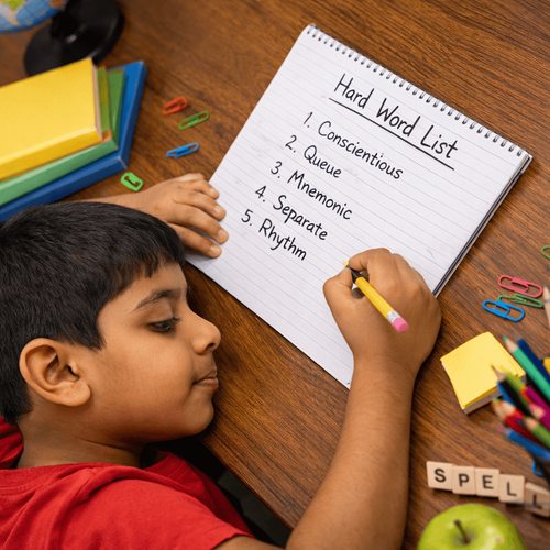Challenging Hard Word List for Kids to Learn
