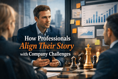 How Professionals Align Their Story with Company Challenges