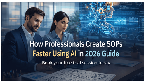 How Professionals Create SOPs Faster Using AI in 2026 Guide