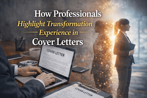How Professionals Highlight Transformation Experience in Cover Letters