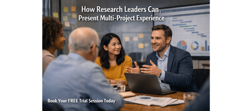 How Research Leaders Can Present Multi-Project Experience
