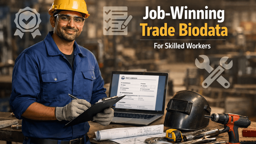 How Skilled Trade Workers Can Create Job-Winning Biodata
