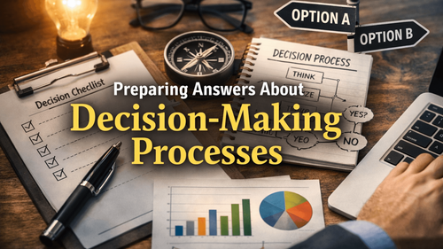 How Working Professionals Can Prepare Strong Decision-Making Answers