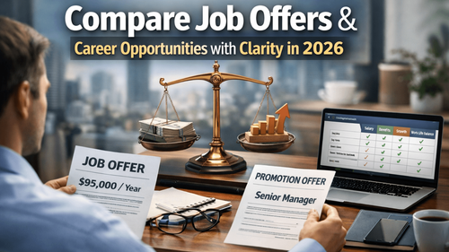How Working Professionals Compare Opportunities for Career Growth