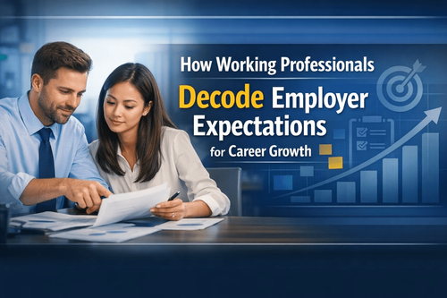 How Working Professionals Decode Employer Expectations for Career Growth