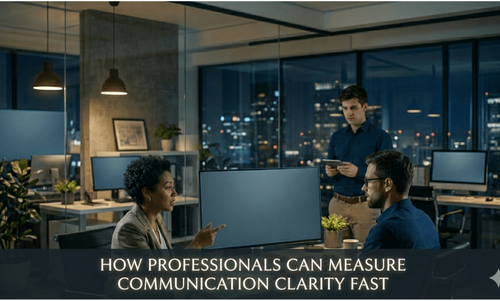 How Professionals Can Measure Communication Clarity Fast