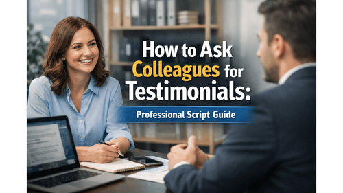 How to Ask Colleagues for Testimonials: Professional Script Guide