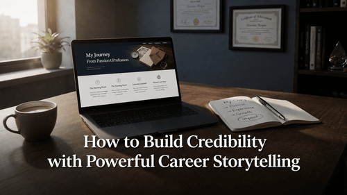 How to Build Credibility with Powerful Career Storytelling