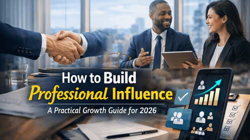 How to Build Professional Influence: A Practical Growth Guide for 2026