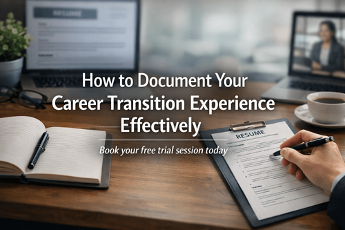 How to Document Your Career Transition Experience Effectively