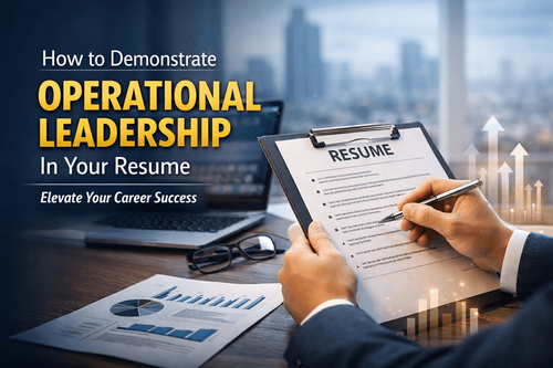 How to Highlight Operational Leadership in Your Resume