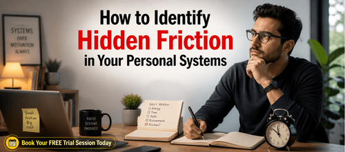 How to Identify Hidden Friction in Your Personal Systems