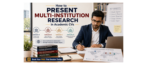 How to Present Multi-Institution Research in Academic CVs