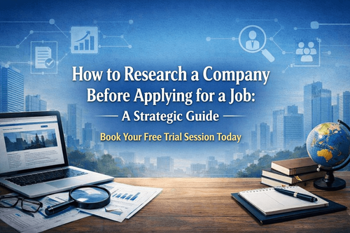 How to Research a Company Before Applying for a Job A Strategic Guide