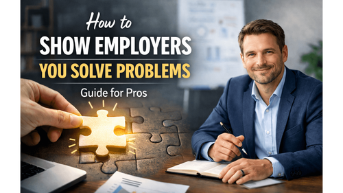 How to Show Employers You Solve Problems