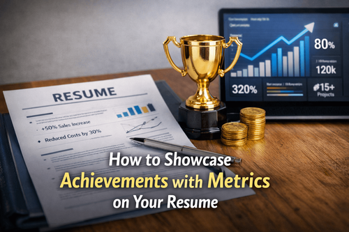 How to Showcase Achievements with Metrics on Your Resume