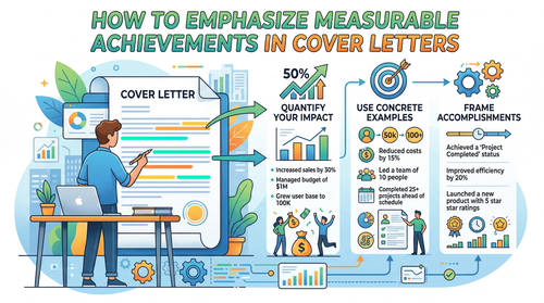 How to Showcase Measurable Achievements in Cover Letters
