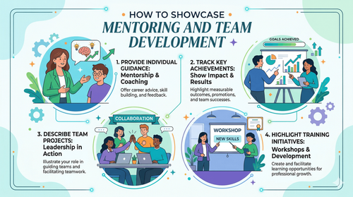 How to Showcase Mentoring and Team Development Skills