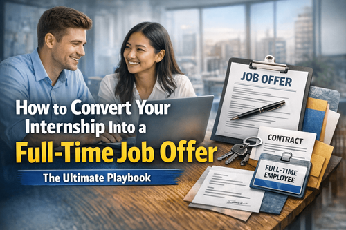 How to Successfully Convert Internships into Full-Time Roles