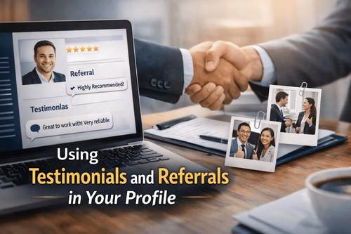 How to Use Testimonials to Strengthen Your Profile