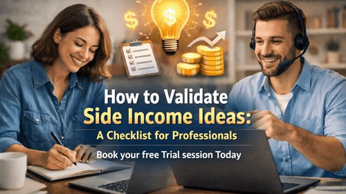 How to Validate Side Income Ideas: A Checklist for Professionals